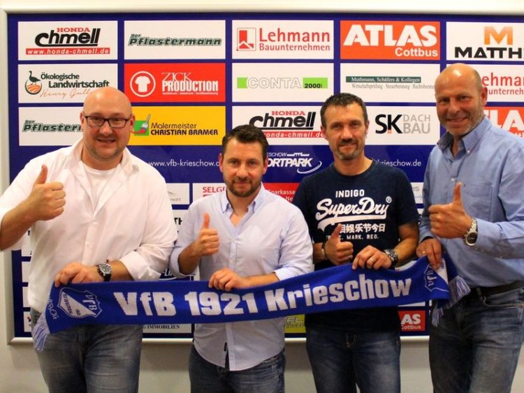 VfB Krieschow stellt U23 Trainerteam vor