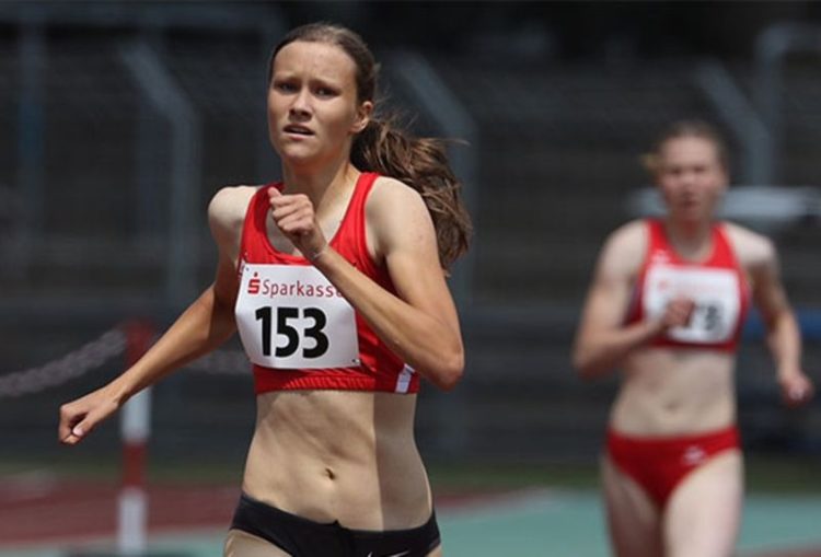 LC Cottbus Läuferin Marie Scheppan ist Deutsche Juniorenmeisterin