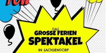 Plakat zur Feirenspaß in Cottbus-Sachsendorf