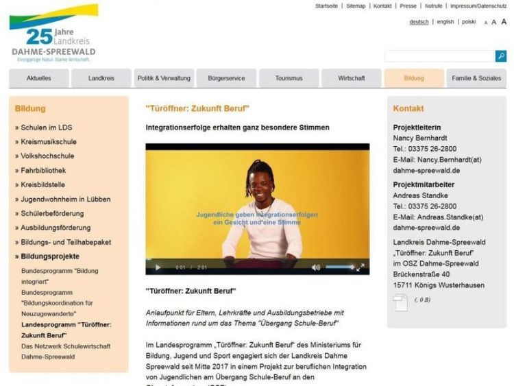 Integrationserfolge erhalten in Dahme Spreewald ganz besondere Stimmen