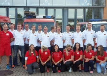 Feuerwehrsportteam Lausitz zur WM verabschiedet