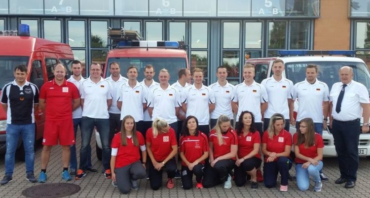 Feuerwehrsportteam Lausitz zur WM verabschiedet