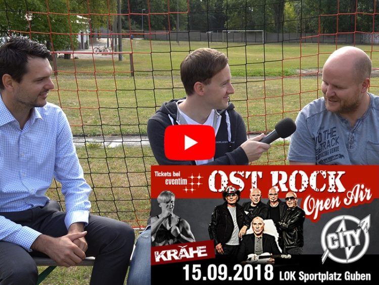 Im Interview das Veranstalterteam "Guben feiert Ostrock OpenAir"