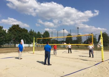 Neue Beachanlage am künftigen Cottbuser Ostsee eingeweiht