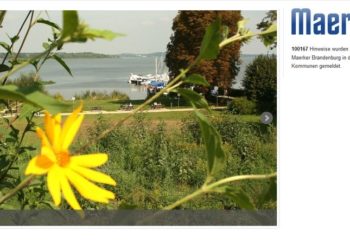 100.000 Hinweise auf „Maerker“ eingegangen