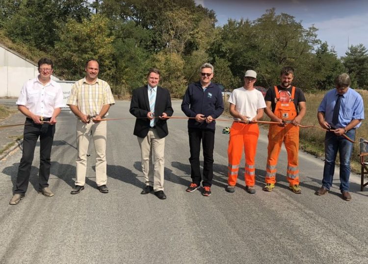 Erster Bauabschnitt der Walkreichstraße in Ortrand freigegeben