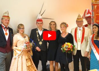 Proklamation Lausitzer Prinzenpaar 2018/19 Tobi I und Vivien I