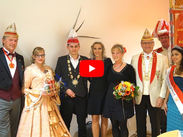 Proklamation Lausitzer Prinzenpaar 2018/19 Tobi I und Vivien I