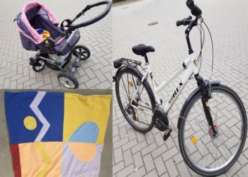 Polizei sucht Eigentümer von Kinderwagen, Decke und Fahrrad in Forst