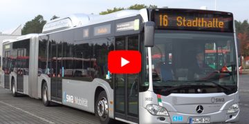 Ergasbus im Test bei Cottbusverkehr