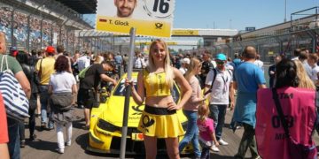 Startaufstellung 2018 DTM Lausitzring Timo Glock