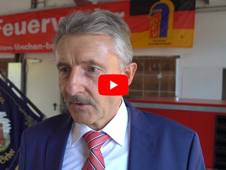 Innenminister Karl-Heinz Schröter