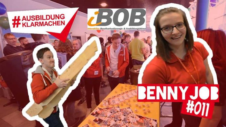 Interaktiv zur Ausbildung. BennyJob testet sich durch die iBOB