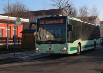 SängerStadtBus 551 mit neuer fester Haltestelle