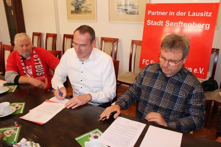 Energie Cottbus unterzeichnet Vereinbarung mit Senftenberg