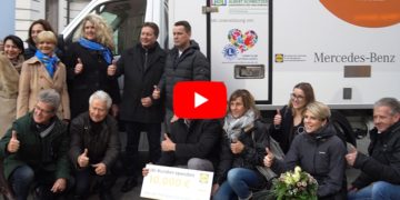 Übergabe Tiefkühltransporter für Cottbuser Tafel