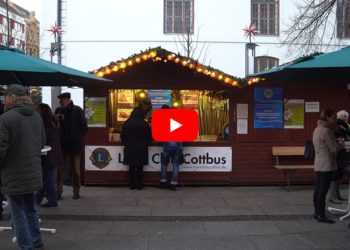 Lions Club Cottbus Weihnachtsmarktsstand 2018