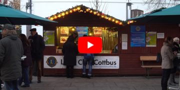 Lions Club Cottbus Weihnachtsmarktsstand 2018