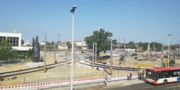 Baustelle Cottbuser Hauptbahnhof