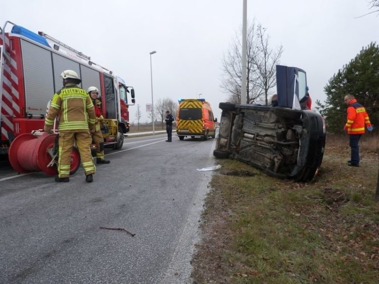 Küchenbrand und Glätteunfälle in Cottbus