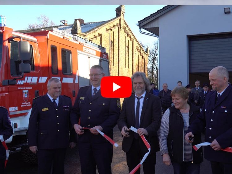 Einweihung Feuerwehrgeräte- und Dorfgemeinschaftshaus Saßleben