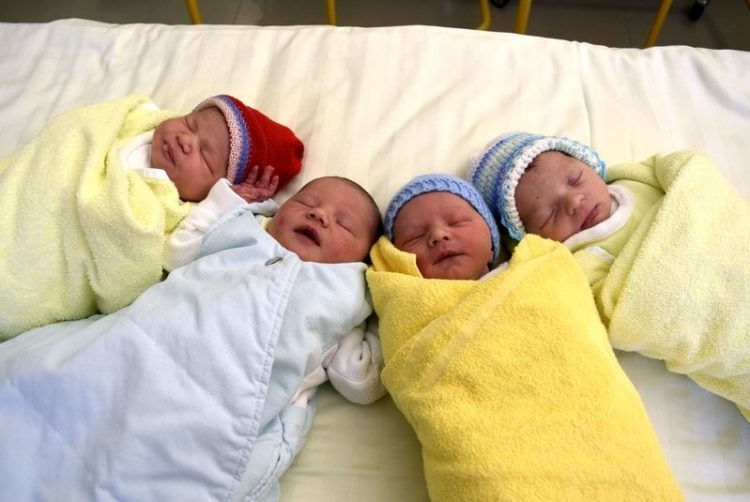 Vier Neujahrsbabys in Cottbus geboren