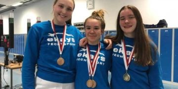 FSC Cottbus gewinnt den Landesmeistertitel im Damenflorett