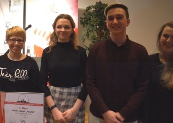 Sieger 2018 Schüler GmbH "Help4U"