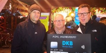 Koal Ingenieurbüro spendet für Cottbuser Wasserspielplatz