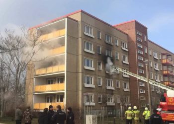 Cottbuser Wohnhaus nach Brand unbewohnbar