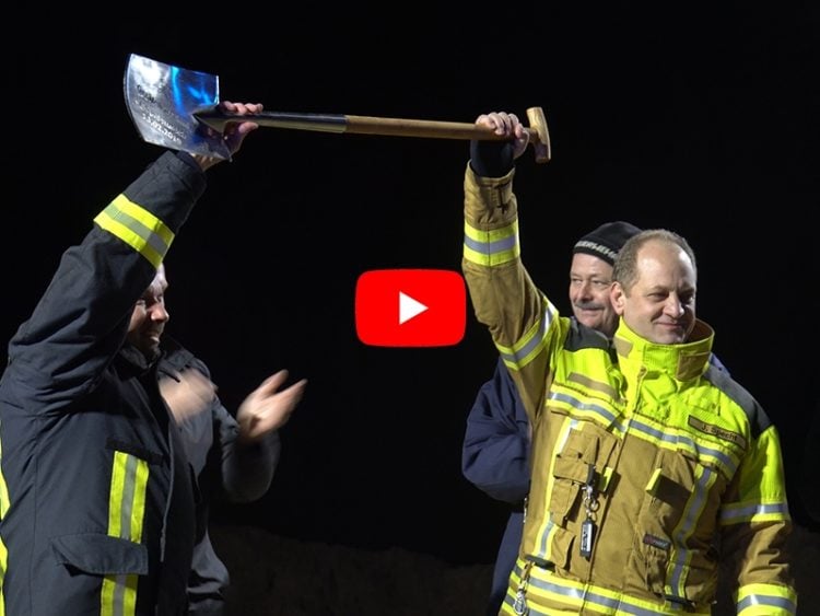 Spatenstich Feuerwehrgerätehaus Cottbus "Süd"