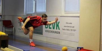Lok-Kapitän Benjamin Kube verhinderte dank starkem Auftritt die Heimpleite seiner Mannschaft gegen Wolfsburg