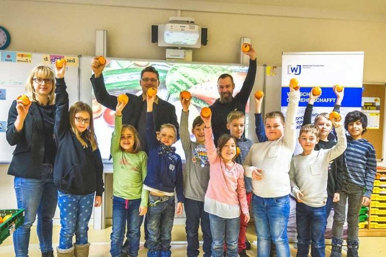 Wirtschaftsjunioren starten Projekt für gesundes Essen an Cottbuser Grundschule
