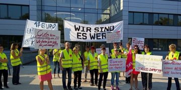 Protestaktion TSG Cottbus