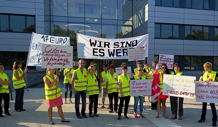 Protestaktion TSG Cottbus