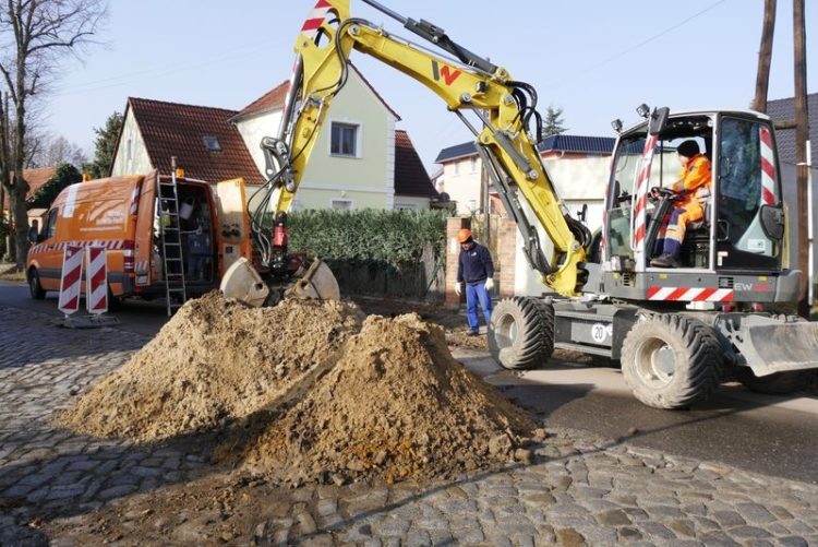 LWG behebt Wasserrohrbruch in Cottbus-Ströbitz