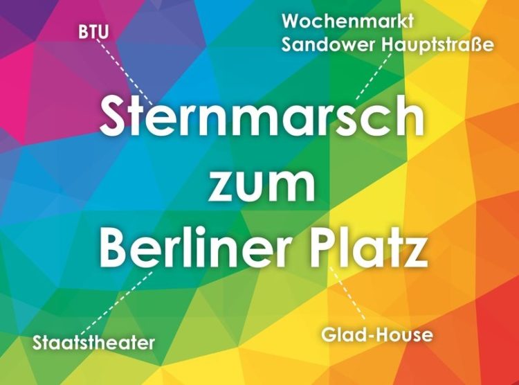 Stilles Gedenken und buntes Cottbus am 15.02.2019