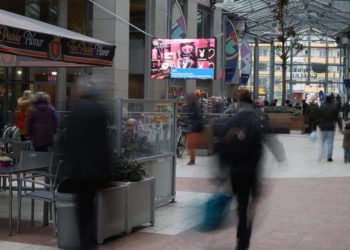 Neue Videowall in Cottbuser SpreeGalerie