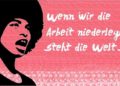Frauen demonstrieren am 8.März in Cottbus