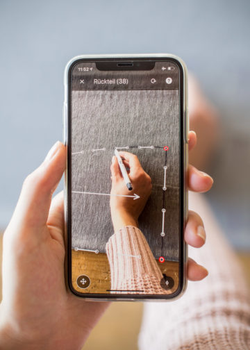 Die Pattarina-App liefert Schnittmuster für Hobbynäher