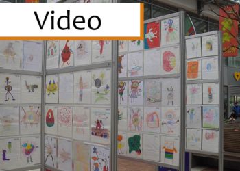 Ausgestellte Bilder in der Spree Galerie Cottbus