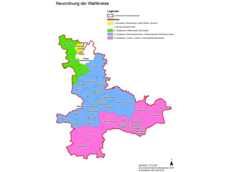 Insgesamt 393 Kandidaten für Dahme-Spreewald Kreistagswahl zugelassen