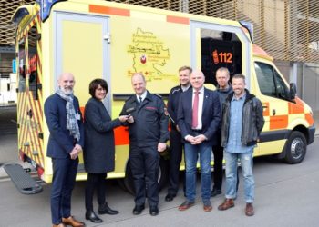 Neuer Rettungswagen für Rettungsdienst der Stadt Cottbus