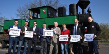 Cottbuser Parkeisenbahn am Ziel. Dampflok Graf Arnim wird instand gesetzt