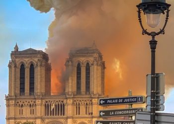 Brand im Notre Dame. Cottbuser OB schreibt Partnerstadt Montreuil