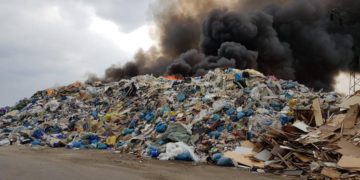 Cottbus: Großbrand bei Eurologistik an der B97