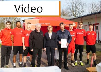 Übergabe Fördermittel FC Energie Cottbus