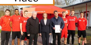 Übergabe Fördermittel FC Energie Cottbus