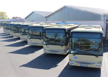 Acht neue Niederflurbusse für Verkehrsgesellschaft Dahme-Spreewald