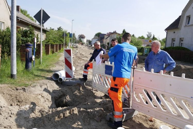 LWG erneuert Trinkwasserleitungen in Kolkwitz